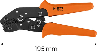 Szczypce do zaciskania końcówek tulejkowych 0,25 - 6 mm2 01-544 NEO