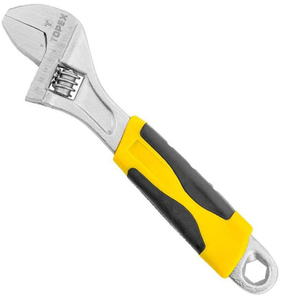 Klucz nastawny o długości 200 mm i zakresie szczęk 0-24 mm Topex 35D122