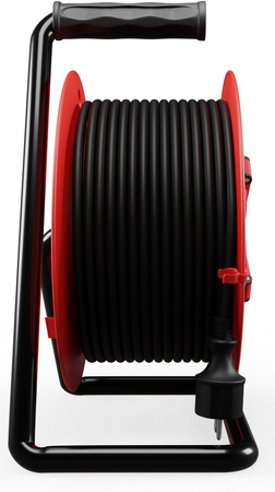 Przedłużacz elektryczny bębnowy warsztatowy o długości 40 m KEL PB-PRO/D/40M/3X1,5/H05RR-F