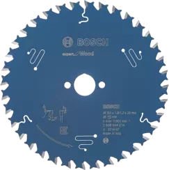 Tarcza pilarska do drewna EXPERT FOR WOOD Bosch 160x20 mm 36 zębów