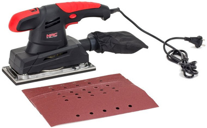Szlifierka oscylacyjna sieciowa 380 W Nac 115 × 230 mm ES38-115-230-GN