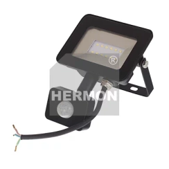 Naświetlacz LED 10W 230V barwa zimna z czujnikiem ruchu Hermon GMPQY1301SCH