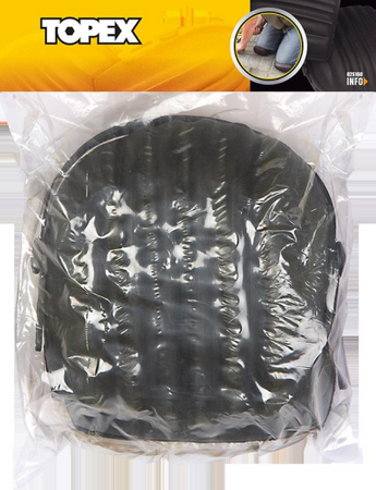 Nakolanniki do ochrony kolan z miękkiej gumy, regulowane uchwyty Topex 82S160