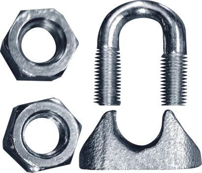 Zacisk do lin linowy kabłąkowy ocynkowany OC - 8mm