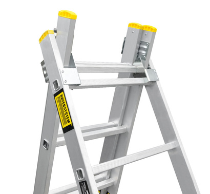 Drabina aluminiowa trzyelementowa 3x7 150kg Metalkas BS-DW