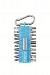 Bosch zestaw bitów do wkrętarek z karabińczykiem 21 elementów