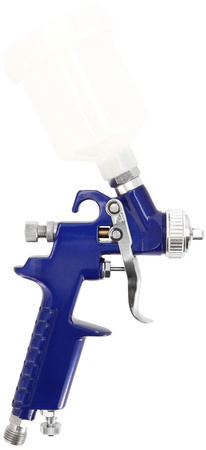 Mini pistolet lakierniczy niskociśnieniowy HVLP 2 bar dysza 0.8 mm 125 ml