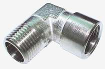 Kolano metalowe  gwint zewnętrzny 1/2" gwint wewnętrzny 1/2"