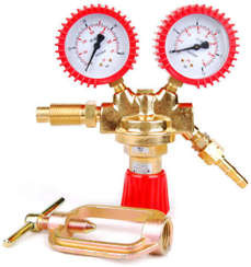 Reduktor do acetylenu butlowy z 2 nanometrami