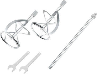 Mieszarka dwubiegowa elektryczna do mieszania masy gipsowej, zapraw klejowych o mocy 1600 W Graphite 58G787