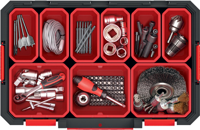 Skrzynka narzędziowa organizer warsztatowy Kistenberg MODULAR SOLUTION 15 KMS553515B