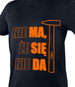 Koszulka z nadrukiem MA SIĘ DA rozmiar XXL NEO TOOLS 81-642-XXL