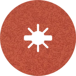 Bosch tarcza krążek fibrowy szlifierski do metalu i stali Prisma Ceramic INOX z systemem X-LOCK o średnicy 125 x 22,23gradacja 36