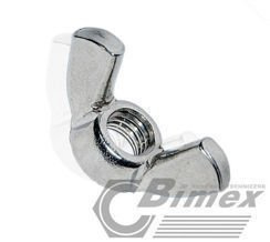 M8 NAKRĘTKA MOTYLKOWA NIERDZEWNA A2 | OPAKOWANIE 5 SZTUK