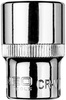 Nasadka sześciokątna krótka ze stali CrV o rozmiarze 1/2" 19 mm Neo 08-419