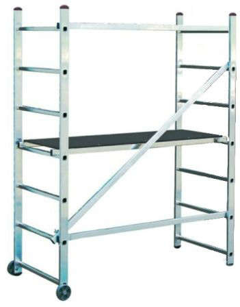 Mini rusztowanie aluminiowe KRAUSE o wysokości 3m