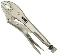 Szczypce zaciskowe uniwersalne ze stali CrV o długości 250 mm i zakresie 0 - 47 mm Neo 01-216