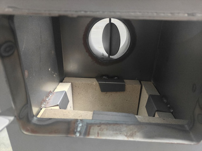 Piec szamotowy koza 7 cegieł o mocy 5 kW IRMA