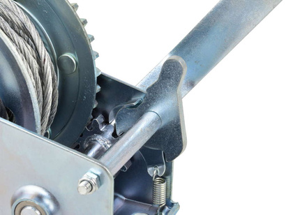Wciągarka linowa pozioma 1000LB/450kg 10m linki Geko