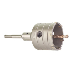 MILWAUKEE KORONKA DO BETONU 68 MM +  UCHWYT SDS-PLUS + WIERTŁO