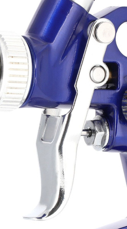 Mini pistolet lakierniczy HVLP niskociśnieniowy 2 bar dysza dysza 1 mm 125 ml