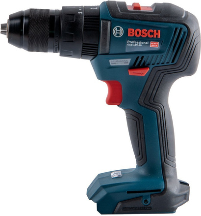 Wiertarko-wkrętarka udarowa akumulatorowa z silnikiem bezszczotkowym Bosch Professional GSB 18V-50 + akumulator 2 x 2.0Ah + walizka