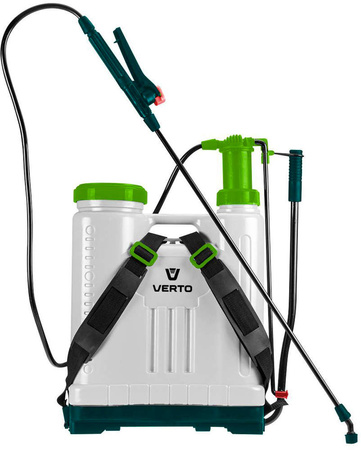 Opryskiwacz ciśnieniowy Verto o pojemności 15 L z blokadą strumienia