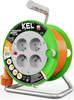 Przedłużacz elektryczny bębnowy warsztatowy o długości 20 m KEL PB-ST/M/20M/3X1/H05VV-F