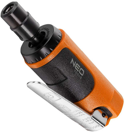 Szlifierka pneumatyczna prosta rozmiarze złącza 1/4", 1/8" - 6 mm / 3 mm i obrotów 25 000 RPM Neo 14-014