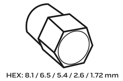 Szczypce do zaciskania końcówek antenowych 1,72-8,1 mm2 01-545 NEO TOOLS