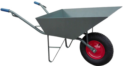 Taczka budowlana wzmacniana o pojemności 85 litrów i grubości blachy 1.6 mm Olejnik