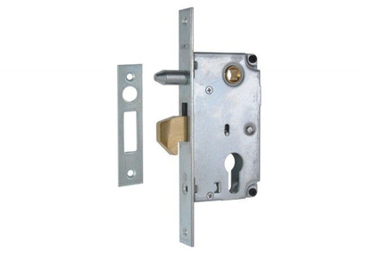 Zamek hakowy do bram przesuwnych F-40 na wkładkę 72/40 mm ZP-LO-011