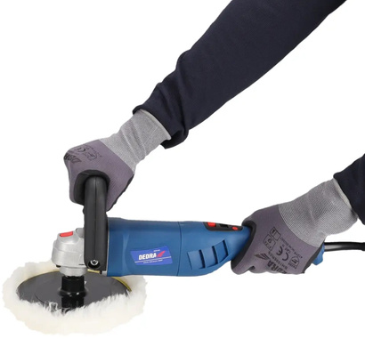 Polerka samochodowa do lakieru elektryczna 1200W Dedra 180 mm DED7955