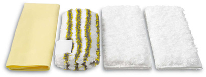 Ścierki z mikrofibry do łazienki Karcher 4 sztuki