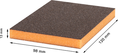 Bosch gąbka ścierna gradacja średnia Expert