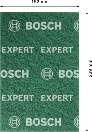 Bosch włóknina bardzo drobna EXPERT N880 152 x 229 mm do szlifowania i czyszczenia