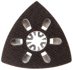 Płyta szlifierska do narzędzi wielofunkcyjnych z rzepem o wymiarach 83 x 83 x 83 mm Graphite 56H012