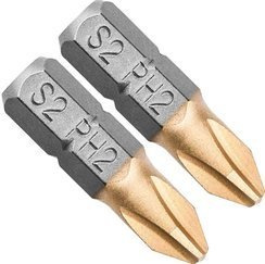 Końcówki wkrętakowe PH2 x 25 mm Graphite 2 sztuki 57H961