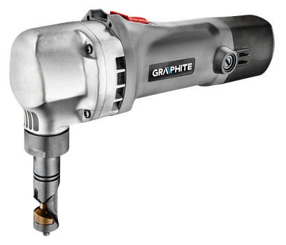 Nożyce do cięcia blachy elektryczne o mocy 500 W + walizka Graphite 59G401