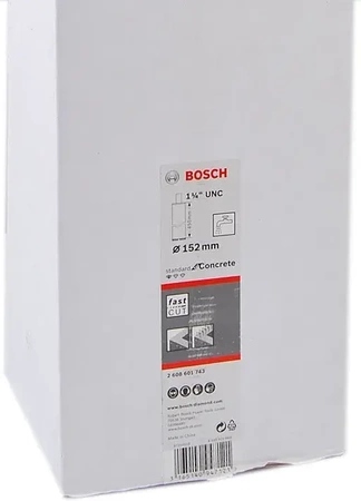 Korona diamentowa wiertnicza do betonu STANDARD FOR CONCRETE Bosch 152x450 mm