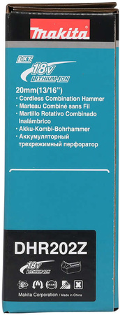 Młotowiertarka akumulatorowa z energią udaru 1,9 J SDS Plus Makita body