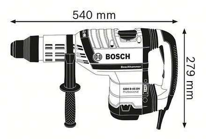 Bosch młot udarowo-obrotowy z uchwytem SDS max GBH 8-45 DV