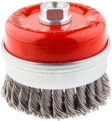 Szczotka doczołowa druciana wzmacniana do szlifierek kątowych o średnicy 65mm Graphite 57H585