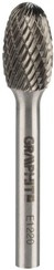 Frez owalny do metalu HM, typ E 12 x 20 mm do szlifierki Graphite 55H366