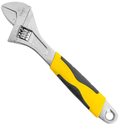 Klucz nastawny o długości 300 mm i zakresie szczęk 0-35 mm Topex 35D124