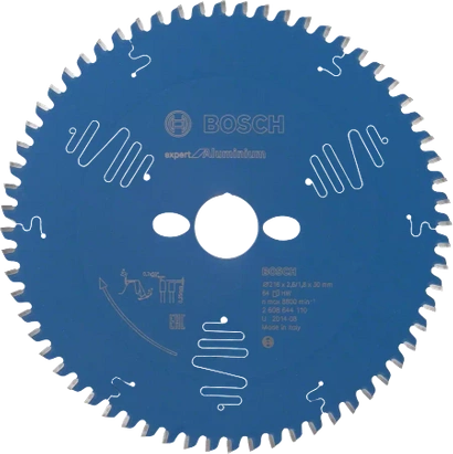 Tarcza pilarska do metalu i aluminium EXPERT FOR ALUMINUM Bosch 216x30 mm 64 zęby