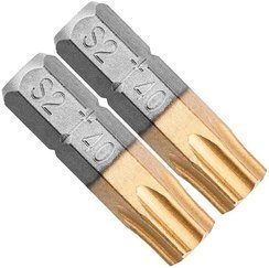Końcówki wkrętakowe TX40 x 25 mm Graphite 2 sztuki 57H977