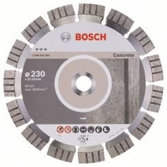 BOSCH TARCZA DIAMENTOWA 230MM BEST FOR CONCRETE DO CIĘCIA TWARDEGO BETONU