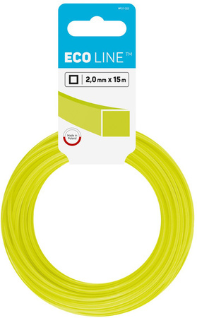 Żyłka tnąca do kosy kwadrat ECO LINE Cellfast 2,0 mm x 15 m 37-022