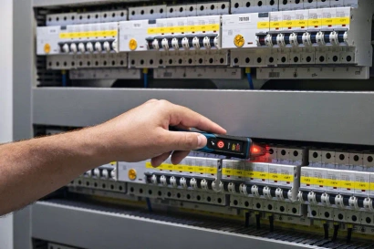 Bezdotykowy tester napięcia + 2 baterie AA GVD 1000-17 Bosch